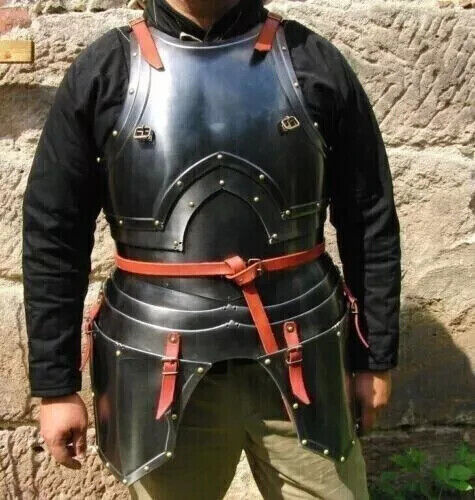 Medieval Knight Gothic Cuirass Chest & Back Plate Knight Breastplate Armor