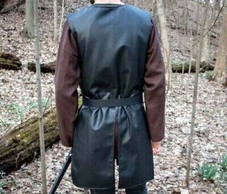 Medieval Leather Brigandine , Medieval Leather Body Armor