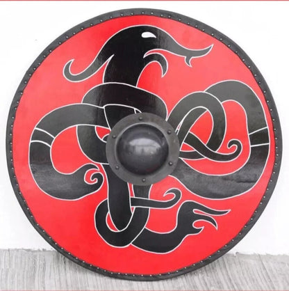 Medieval 22” Viking Shield Mythical Wooden Shield Best Gift Larp