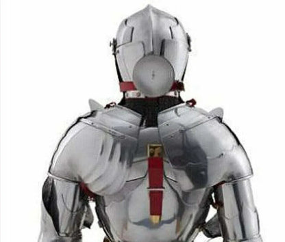 Medieval Gothic Wearable Knight Suit Of Armor Crusader Combat Full Body Armour.