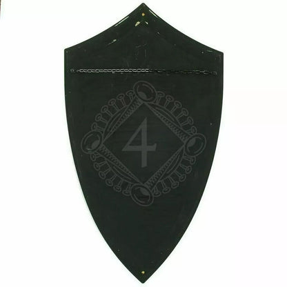 Medieval Larp Warrior Steel Shield King Richard the Lionheart Shield Christmas.