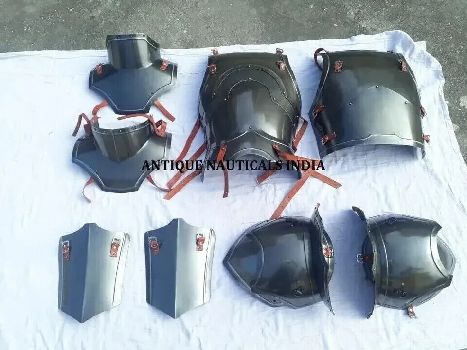 Medieval Cuirass Armor Wearable Knight Half Suit of Armor Cosplay Costume ABcr