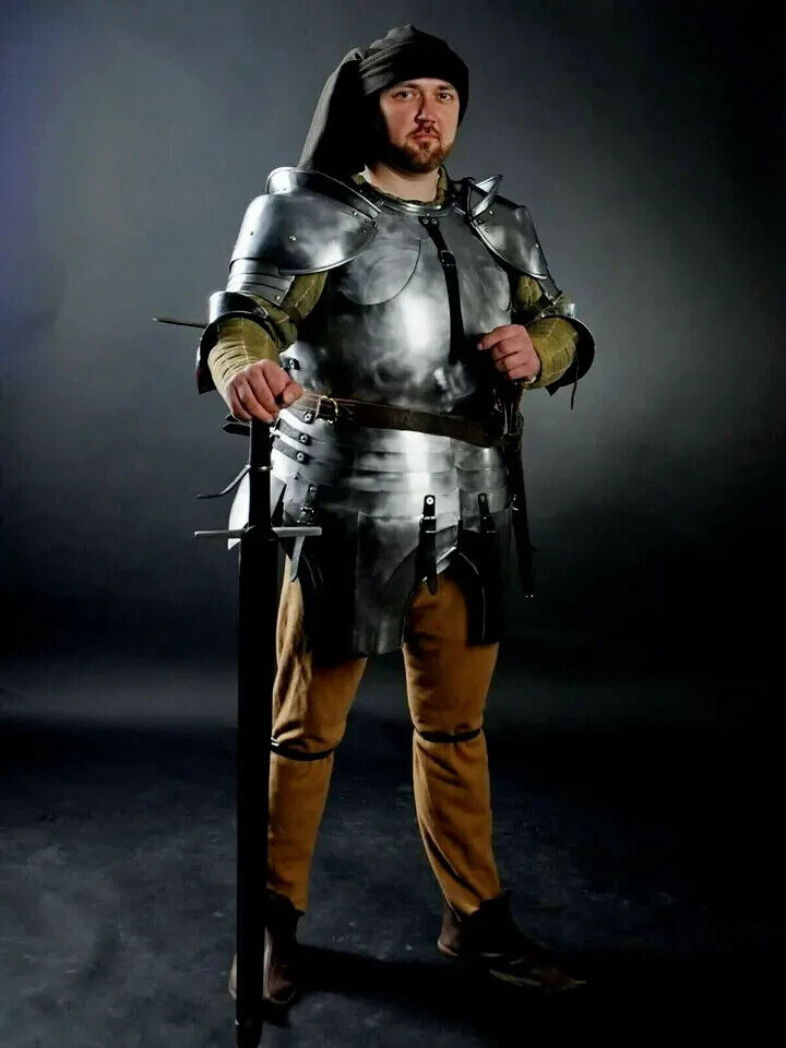 Medieval Half Body Armor Suit, Armor Set gift item Halloween Costume .