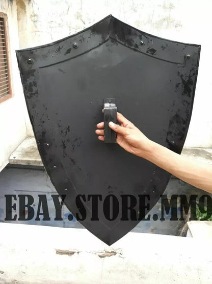 MEDIEVAL-KNIGHT-SHIELD-Handcrafted-Battle-Armor-Medieval Shield engraved style