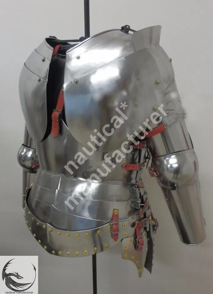 Fully Wearable Beautiful Gothic Half Suit of Armor knight Medieval Half Suit