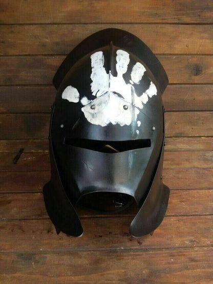 Dwarves Uruk-Hai Helmet Handmade Medieval Armor Halloween Costume for Gift