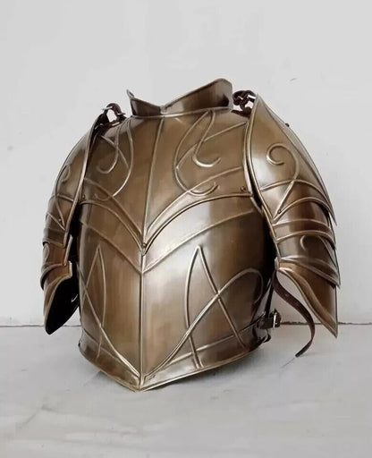 Medieval LOTR Elven Armor Cuirass With Pauldrons cosplay larp Jacket Armor