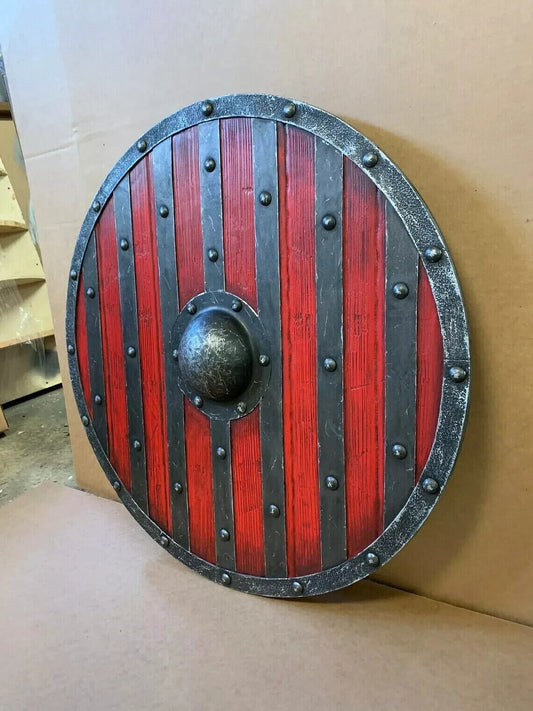 Medieval King Bjorn Ironside Battleworn Viking Shield valhalla shield