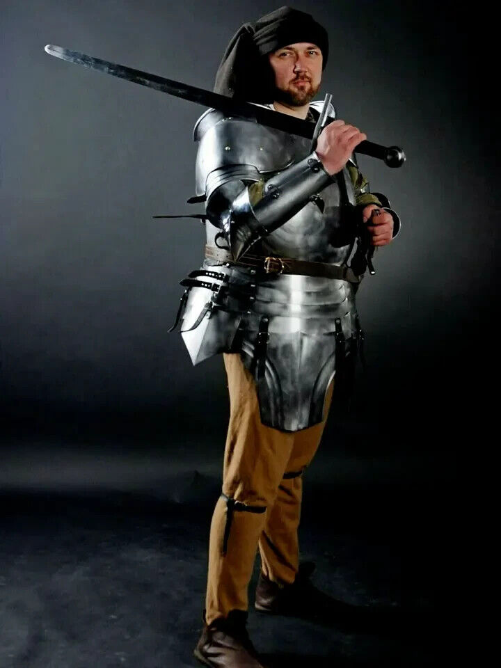 Medieval Half Body Armor Suit, Armor Set gift item Halloween Costume .