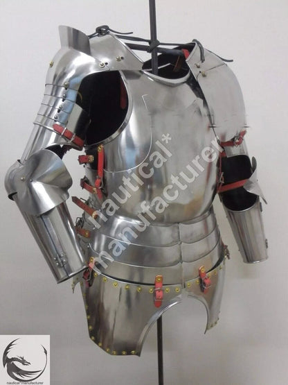 Fully Wearable Beautiful Gothic Half Suit of Armor knight Medieval Half Suit