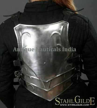 Halloween Medieval Roman Muscle Armor Cuirass Leather Set With Helmet Item