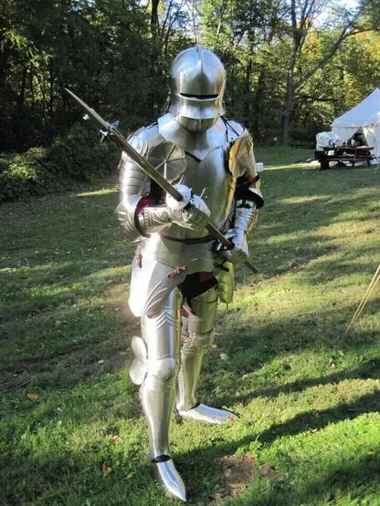 Medieval Knight Gothic Armour Suit ~ Lars Reenactment Warrior Suit Of Armour ~