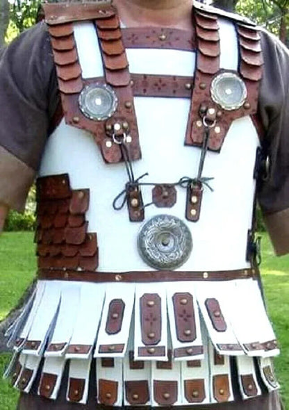 Ancient Greek Leather Breastplate Hoplite Linothorax Armor