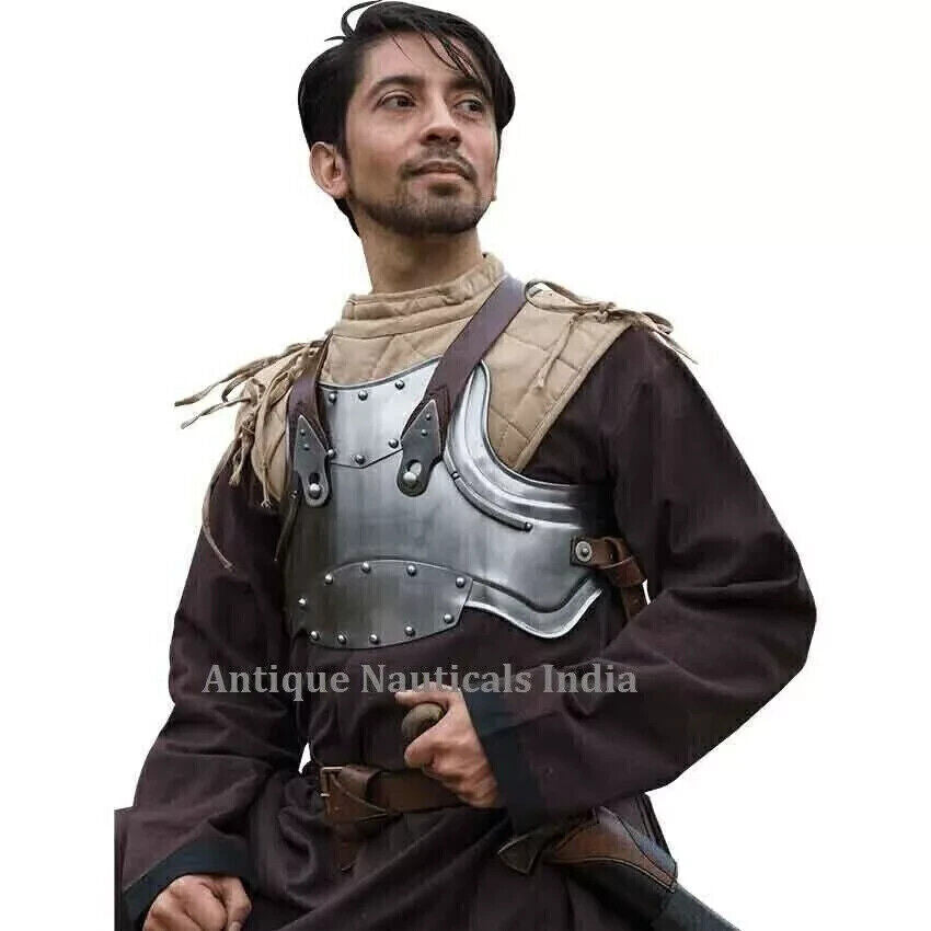 Medieval Merc Light Armor Upper Breastplate SCA Larp Cuirass Knight Cosplay