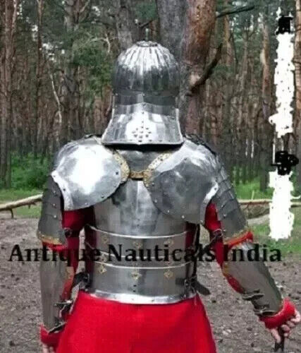 Medieval Armor Suit "Polish Hussar" halloween Steel SCA larp Armor Costume