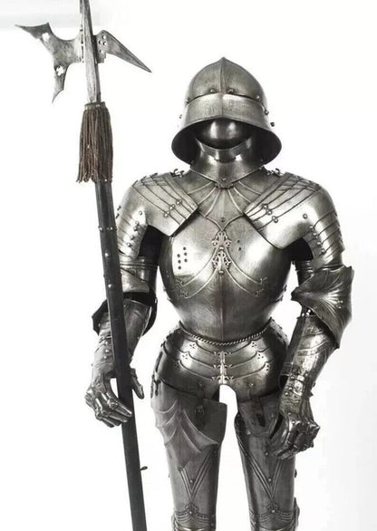 Medieval Knight Suit of Armor 17th Century Gothic Full Body German Gothic gift