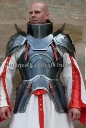 Medieval Cuirass Armor Wearable Knight Half Suit of Armor Cosplay Costume ABcr