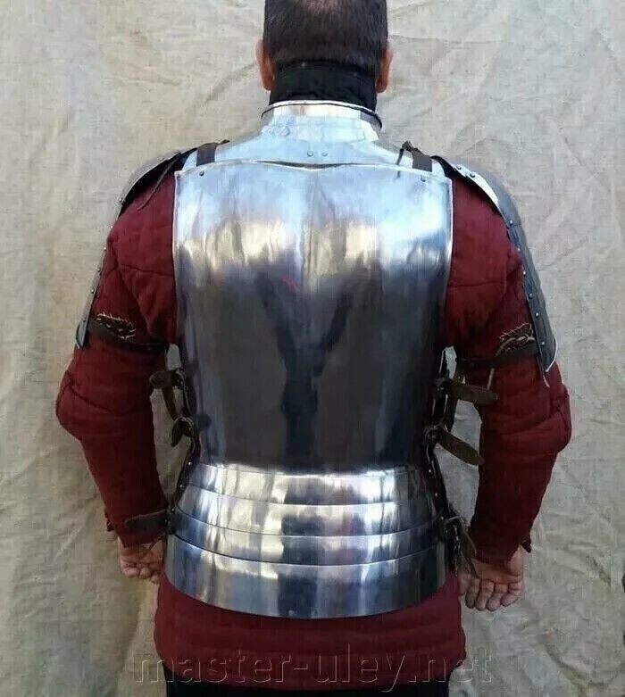 Medieval Knight Warrior Japanese Half Body Armor With Cuirass/Pauldron/Tassets