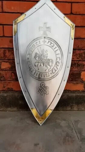 Medieval Templar Armor Shield | Templar Knight Armor Shield | Knight Templar Shi