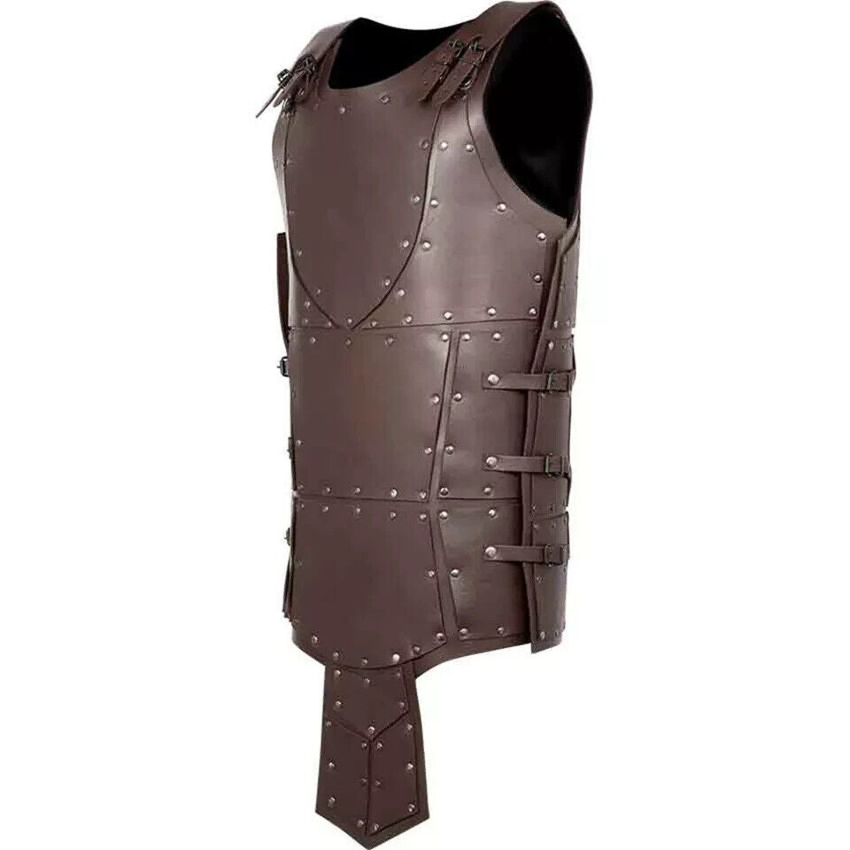 Medieval Leather Breastplate Cosplay - Larp Viking Costume