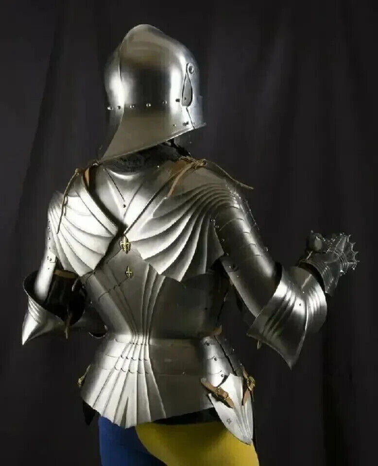 Gothic Suit Of Armor, Custom Medieval Full Body Armor larp reenactment