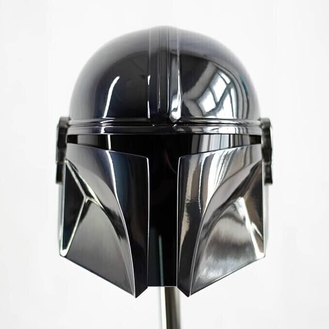 Star Wars The Black Series The Mandalorian Premium Steel Helmet Replica