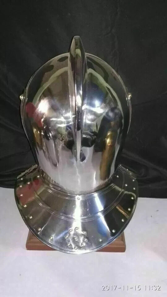 LARP MEDIEVAL CLOSE HELMET BATTLE KNIGHT ARMOR HELMET