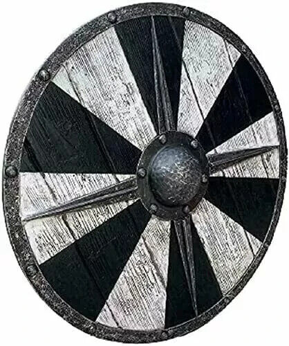 Medieval Round Shield Viking Shield Unique armor Design Shield Wooden 24 inch