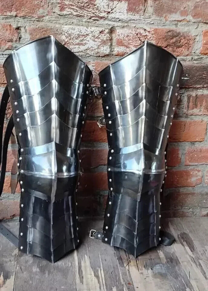 Medieval Lord of the Rings Witch King Nazgul Leg Armor Cosplay Armor Halloween