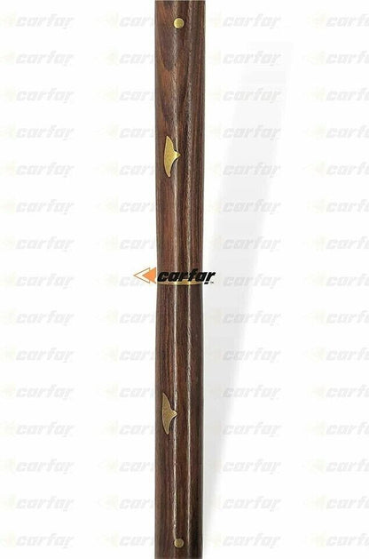 Walking Hand Cane Stick Designer Handmade Solid Brass Cane Stick for Men & Women