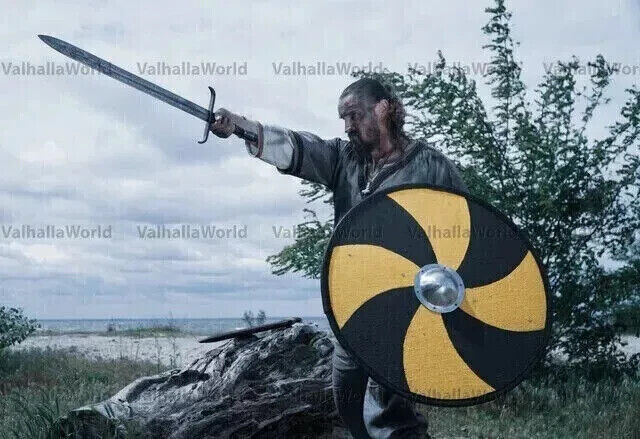 PRODUCT FEATURES: Medieval Wooden Viking Shield Fully Functional Shield For