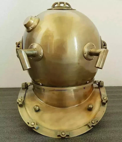 Vintage Antique 18 Inch Diving Divers Helmet Deep Sea 1921 Anchor Engineering