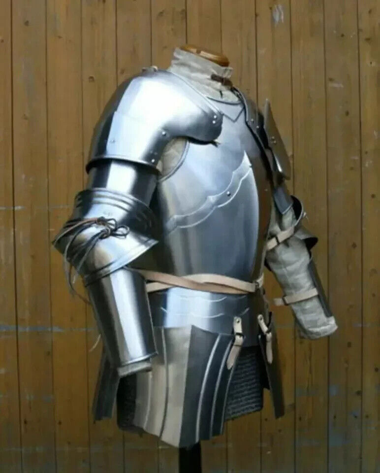 Medieval Wearable Cuirass Armor Knight Half Suit of Armor Cosplay Costume ABcra