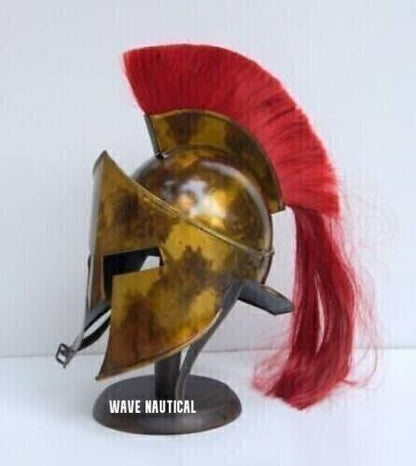 Helmet Spartan 300 Greek Medieval King Leonidas Roman Armor Cosplay Actor Gift