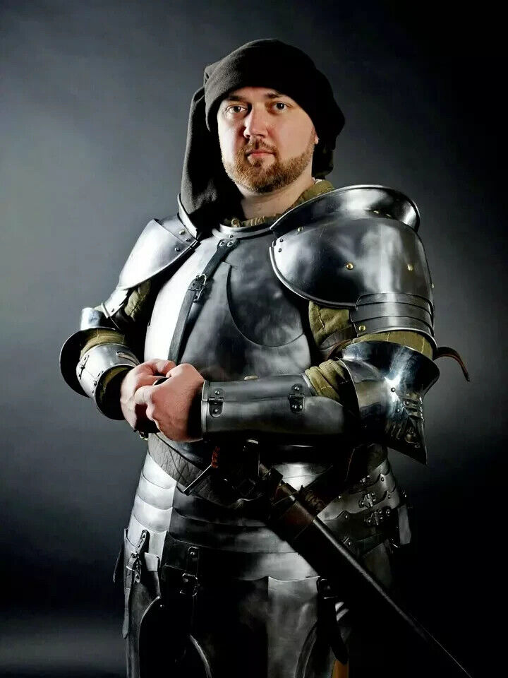 Medieval Half Body Armor Suit, Armor Set gift item Halloween Costume .