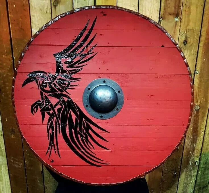 Medieval Viking Shield Phoenix Viking Wooden Shield Best Gift