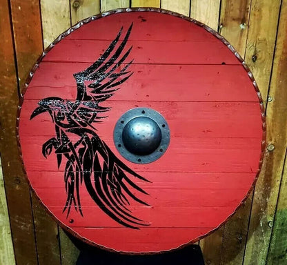 Medieval Viking Shield Phoenix Viking Wooden Shield Best Gift