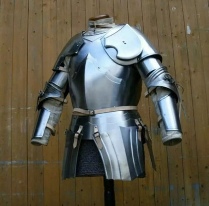 Medieval Wearable Cuirass Armor Knight Half Suit of Armor Cosplay Costume ABcra