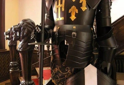 Medieval Templar Knight Armor Suit Full Body Knight Templar Combat Suits