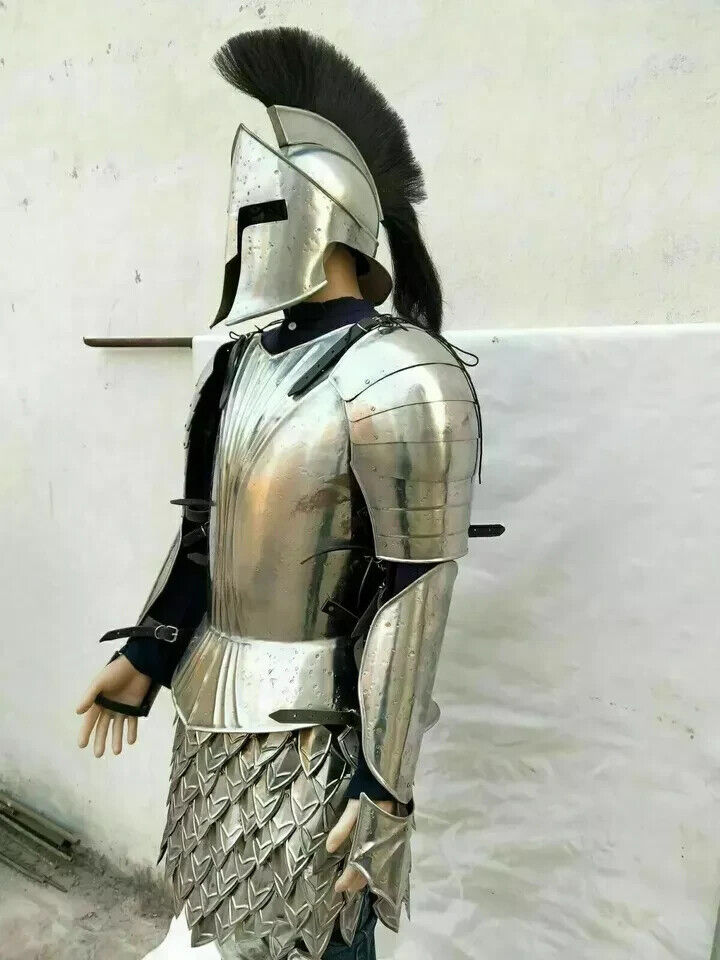 Medieval Knight Kings guard Full body Armor suit Best Halloween Item.........