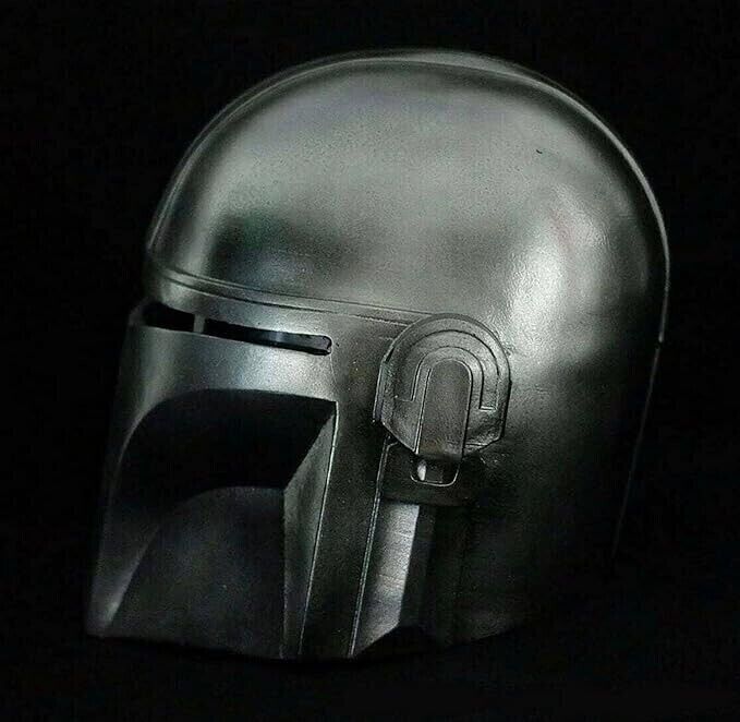 Star Wars The Black Series The Mandalorian Premium Steel Helmet Replica