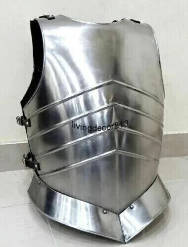 18 Gauge Medieval Steel Breastplate Jacket Warrior Cuirass Armor gift item