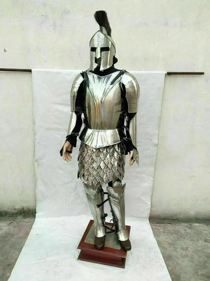 Medieval Knight Kings guard Full body Armor suit Best Halloween Item.........