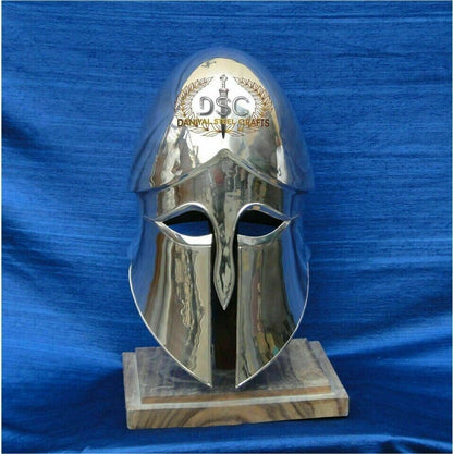 Steel Helmet Handmade Medieval Armor Knight Steel Replica Warrior Costume Gift