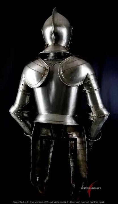 Knight Suit Battle Ready Steel Armour Suit Costume Medieval Armor Gothic Armor.