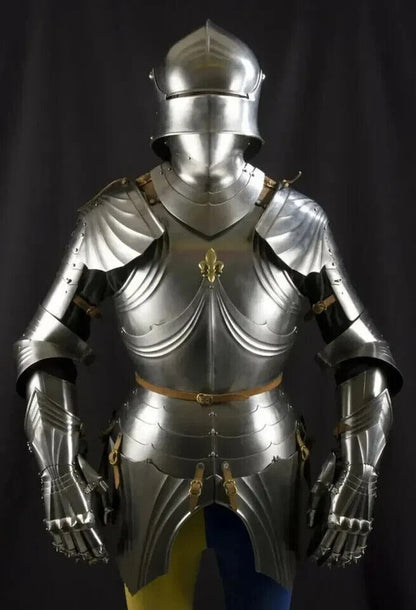 Gothic Suit Of Armor, Custom Medieval Full Body Armor larp reenactment