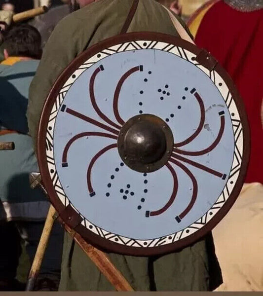 Viking Shield Jorvik Battle ready Wooden Shield Best Gift Larp