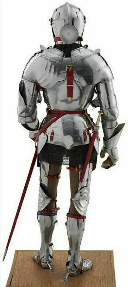 Medieval Gothic Wearable Knight Suit Of Armor Crusader Combat Full Body Armour