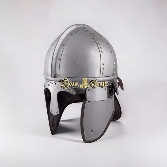 Medieval Infantry Late Roman ridge helmet Larp /Halloween/Christmas Gift Item