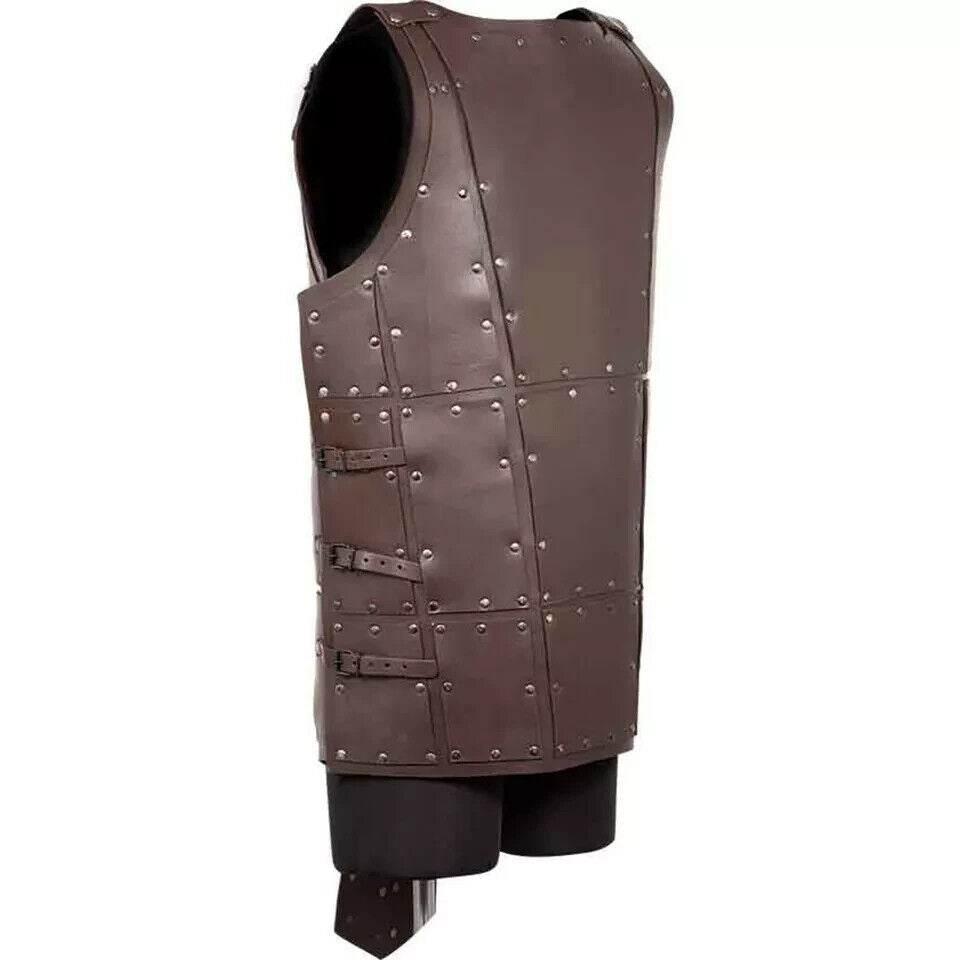 Medieval Leather Breastplate Cosplay - Larp Viking Costume